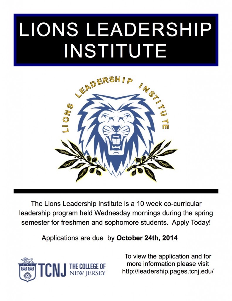 Lions Leadership Institute Flyer